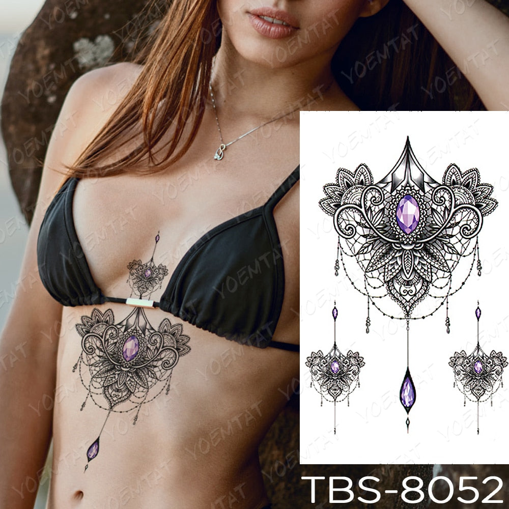 Waterproof Temporary Tattoo Stickers