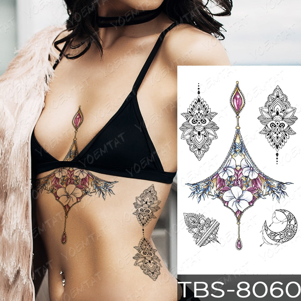 Waterproof Temporary Tattoo Stickers