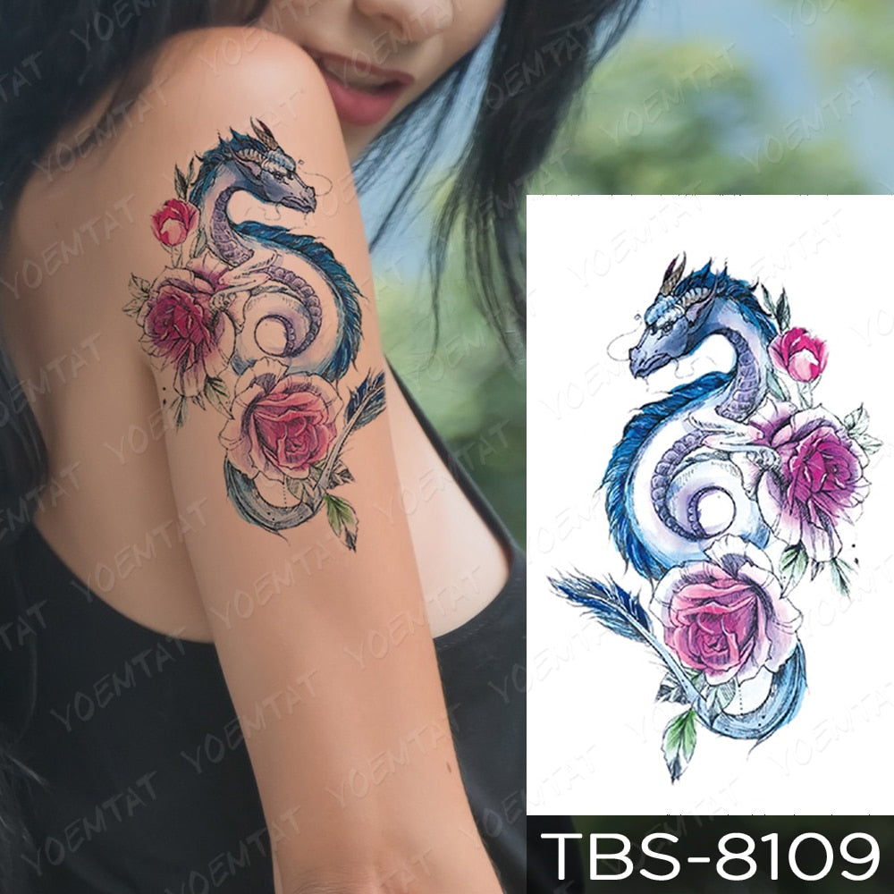 Waterproof Temporary Tattoo Stickers