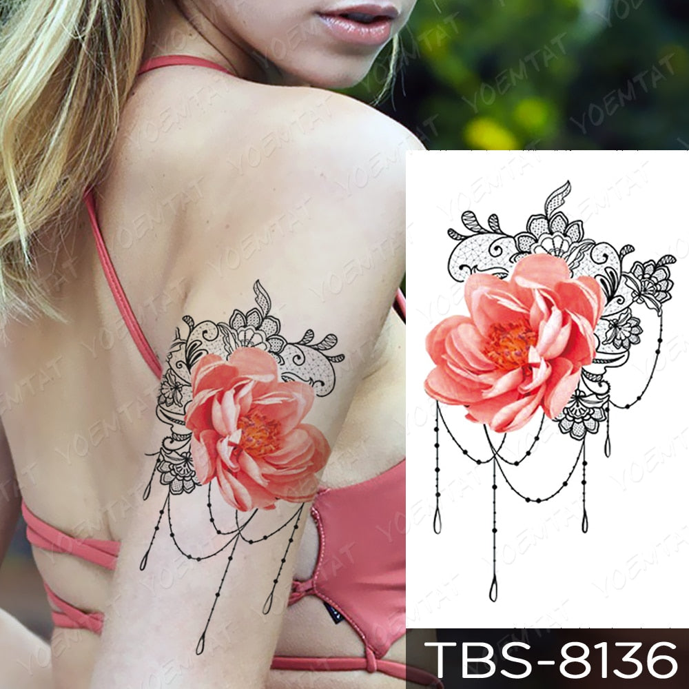 Waterproof Temporary Tattoo Stickers