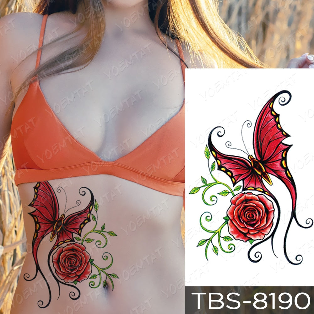 Waterproof Temporary Tattoo Stickers