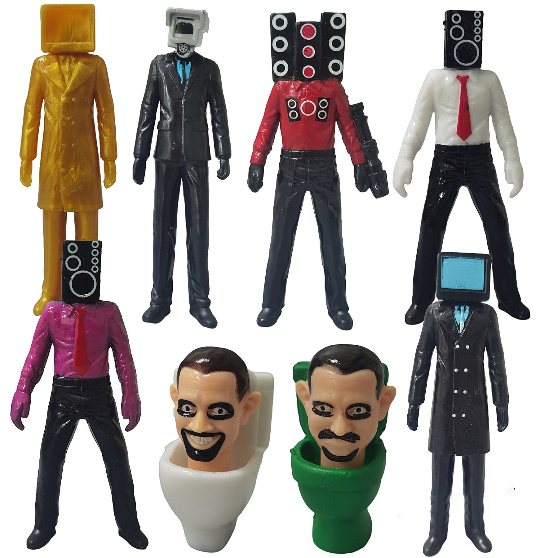 Skibidi Toilet Action Figure Set: A Fun and Quirky Gift for Kids of All Ages