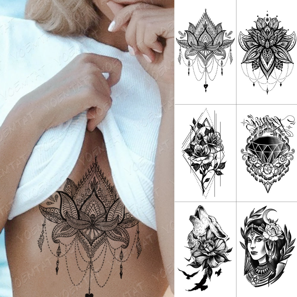 Waterproof Temporary Tattoo Stickers