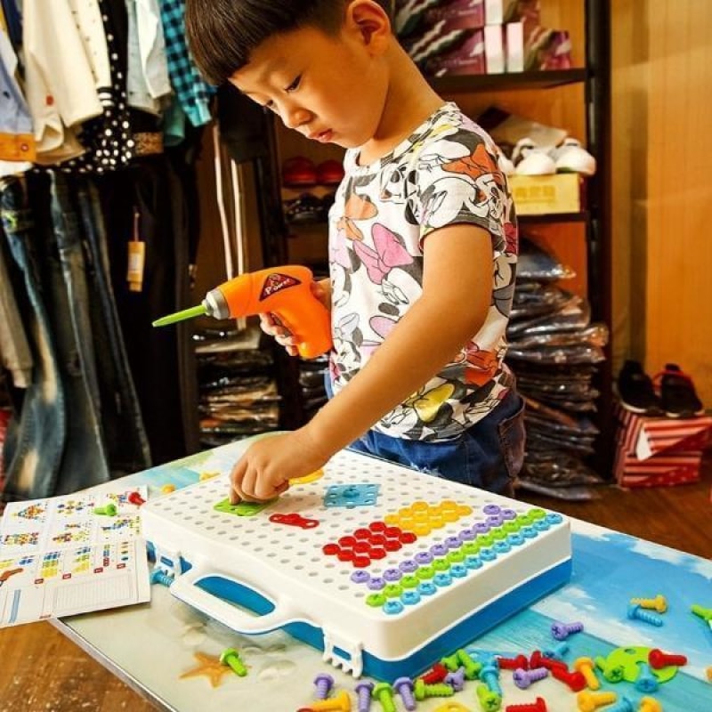 Design and Drill Creative Toy Kit - dilutee.com