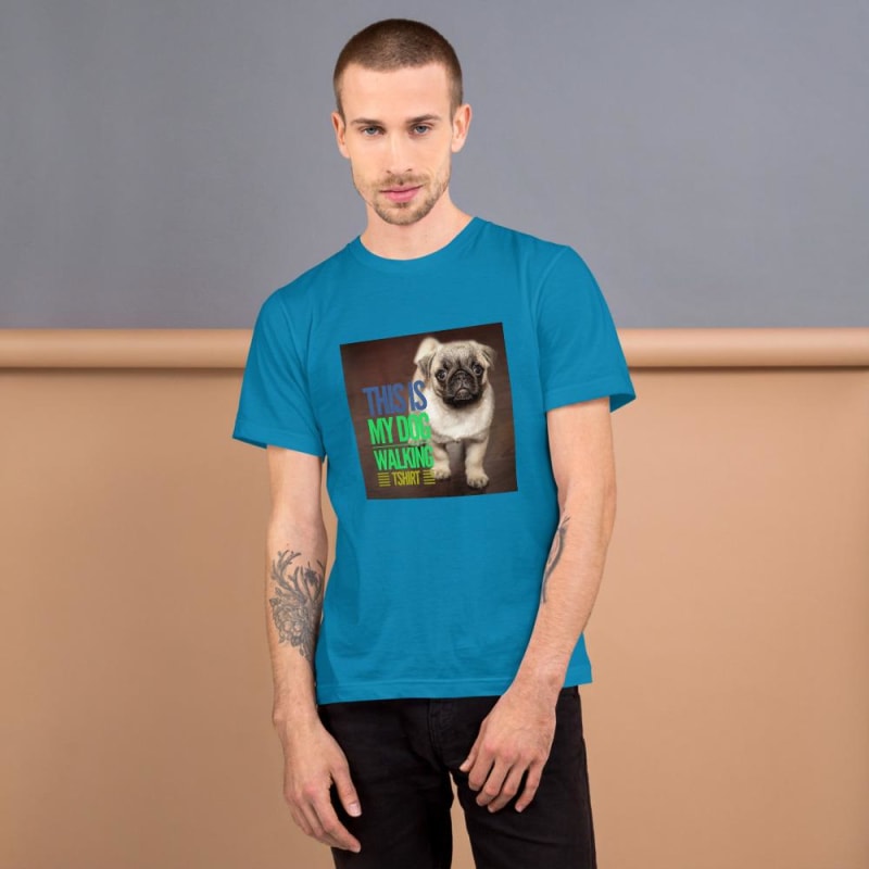Dog Walking T-Shirt - dilutee.com