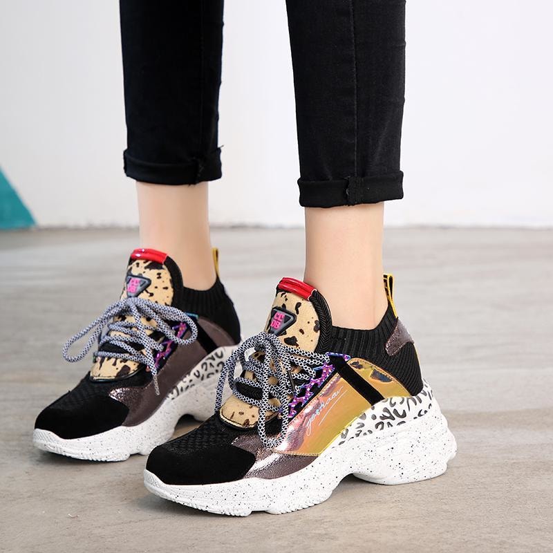 Genuine Leather Suede Sneakers Women - dilutee.com