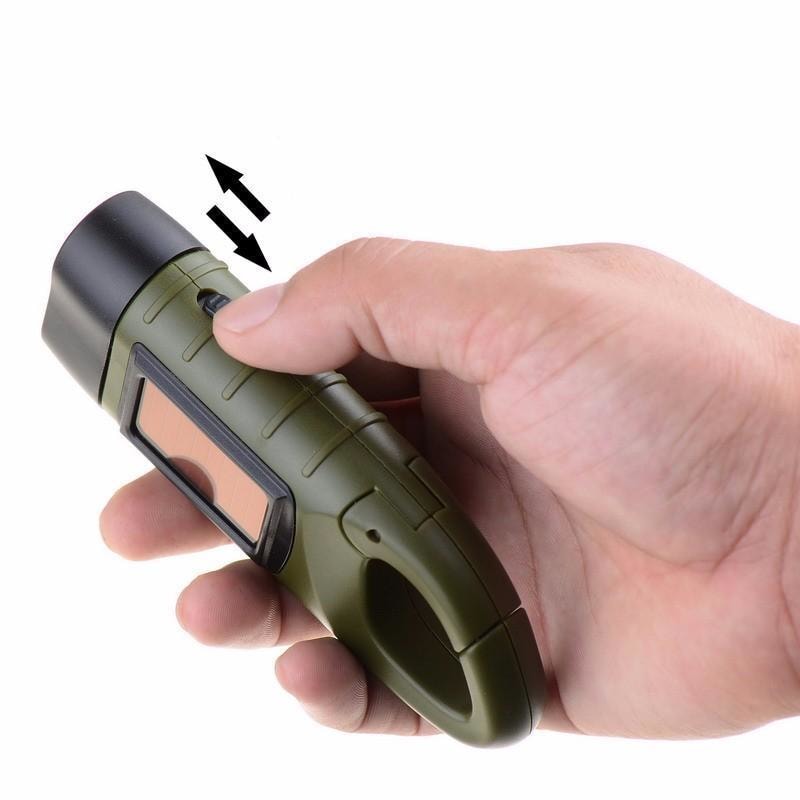 Hand Crank Flashlight - dilutee.com
