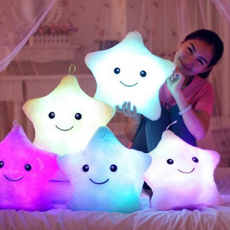 Luminous Star Night Lite Pillow - dilutee.com