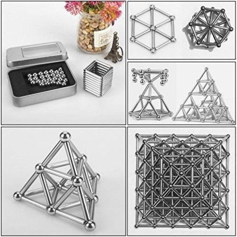 Magnetic Building Blocks Set - dilutee.com