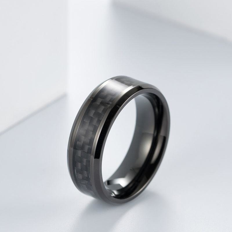 Men’s Carbon Fiber Ring - dilutee.com