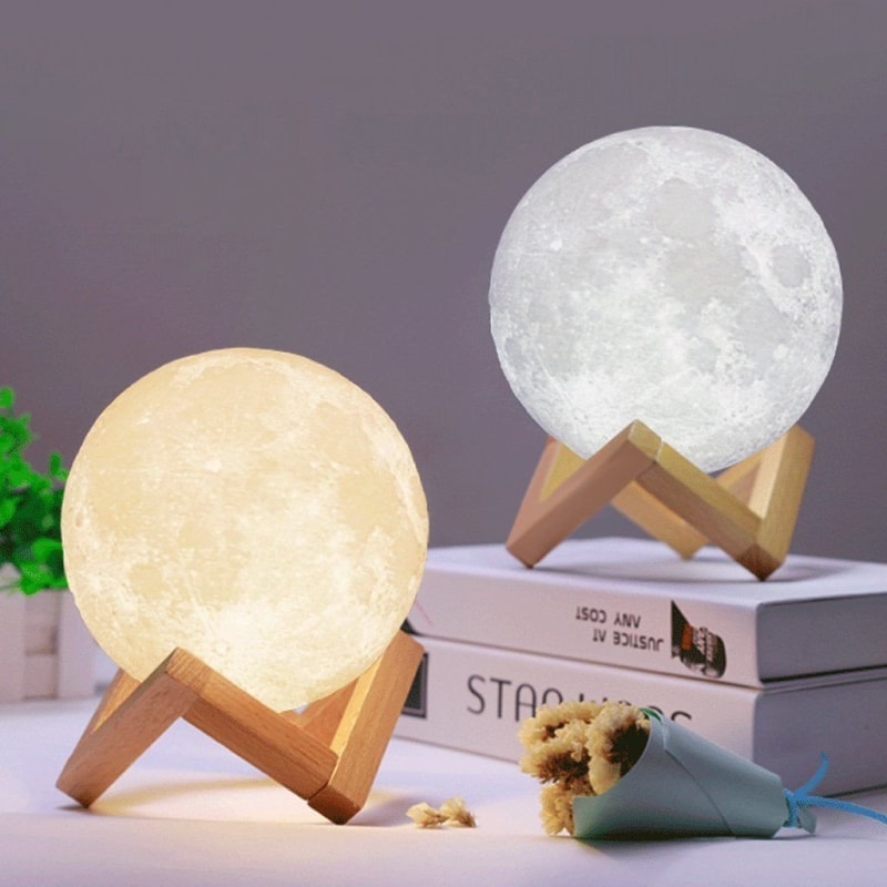 Moon Lamp Light 3D