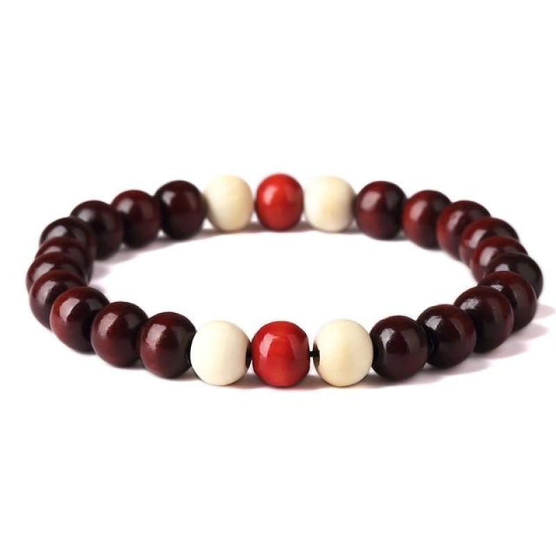 Natural Wooden Chakra Bracelet - Dilutee.com