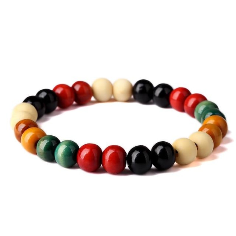 Natural Wooden Chakra Bracelet - Dilutee.com