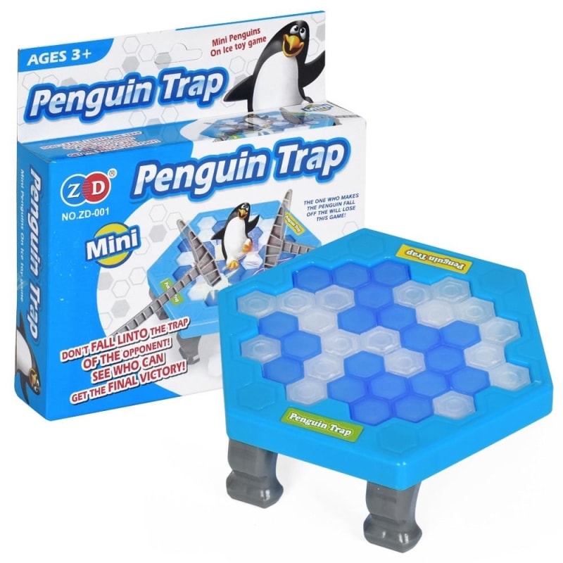 Penguin Trap Board Game For Kids - dilutee.com