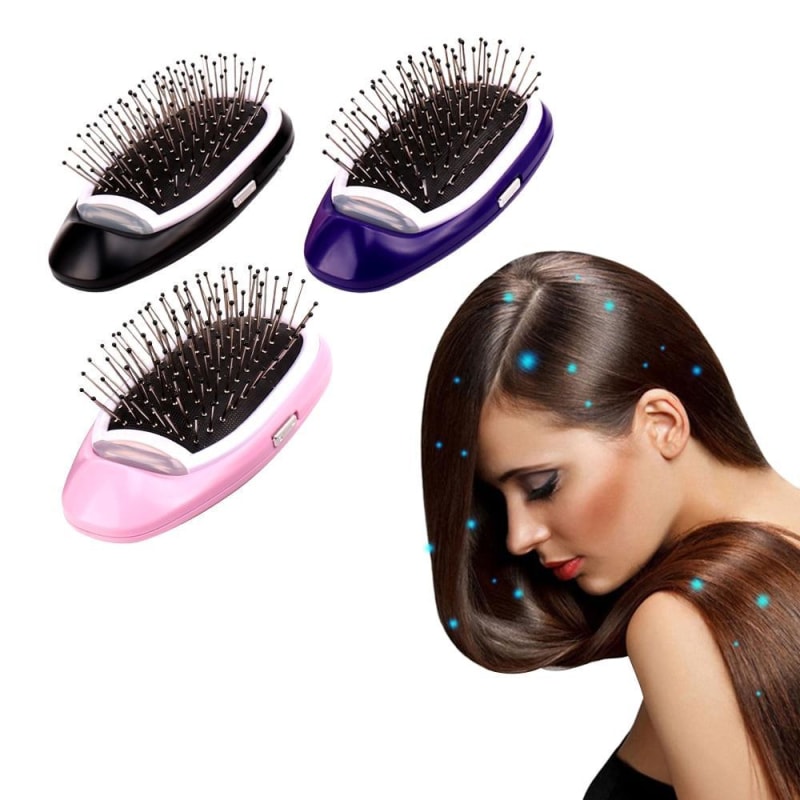 Portable Ionic Hair Comb Brush