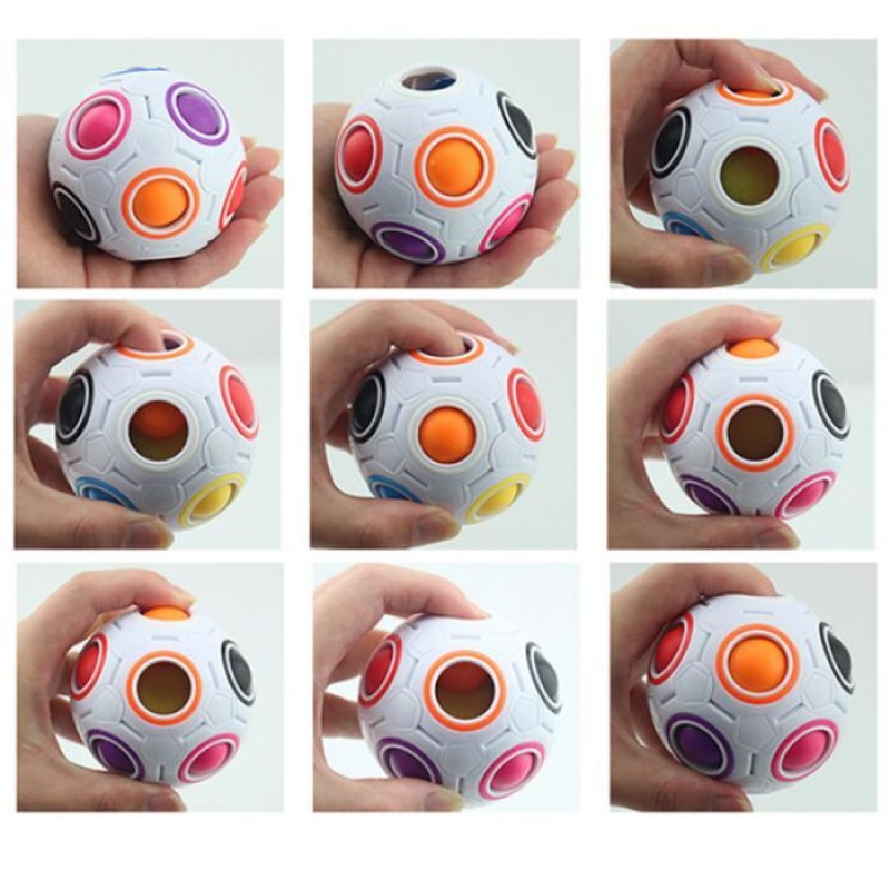 Rainbow Puzzle Ball - dilutee.com