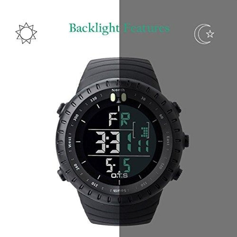 Waterproof Sports Watch For Men - dilutee.com