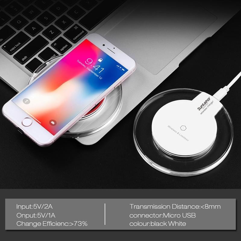 Wireless Charger for iPhone & Samsung - dilutee.com