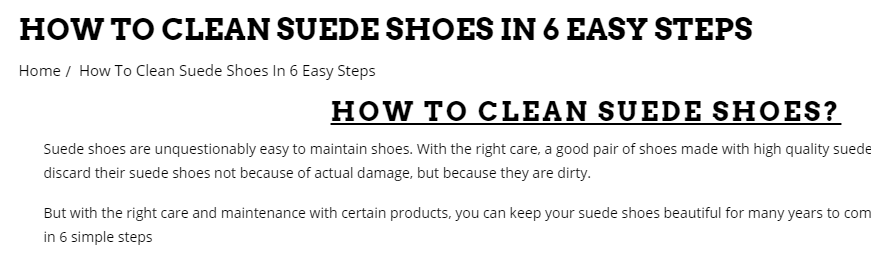 How to Clean Suede Shoes in 6 Easy Steps