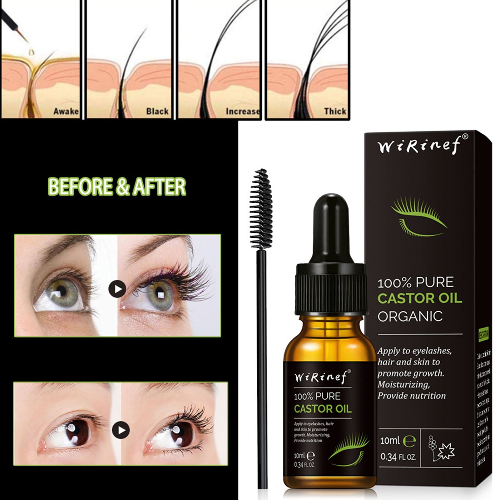Eyelash Rapid Growth Serum