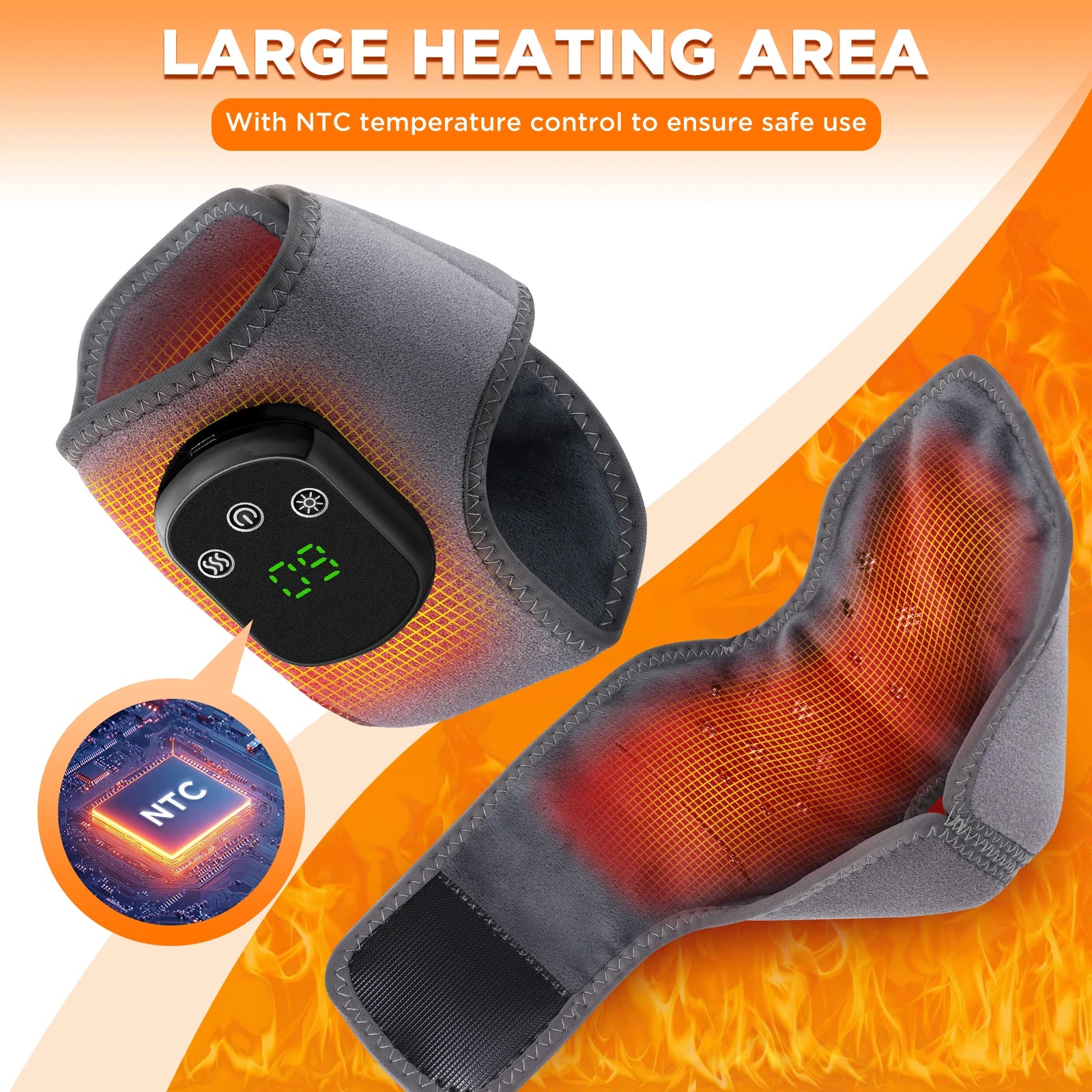 Ankle Wrist And Neck Wrap Massager
