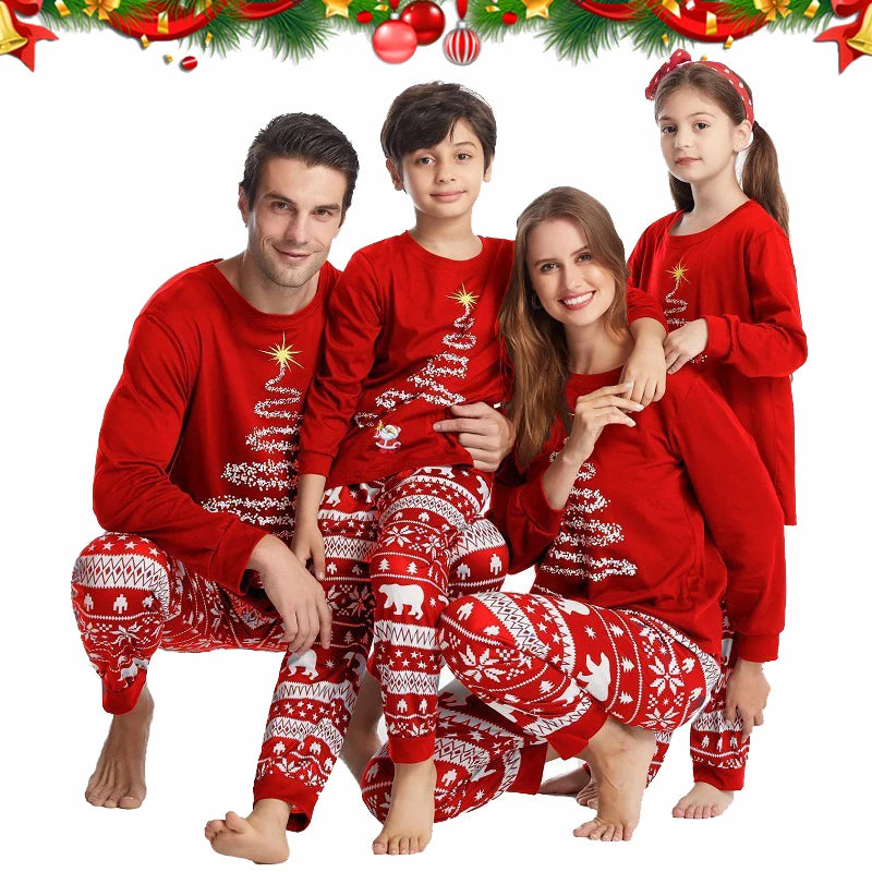 Family Matching Christmas Pajamas Set