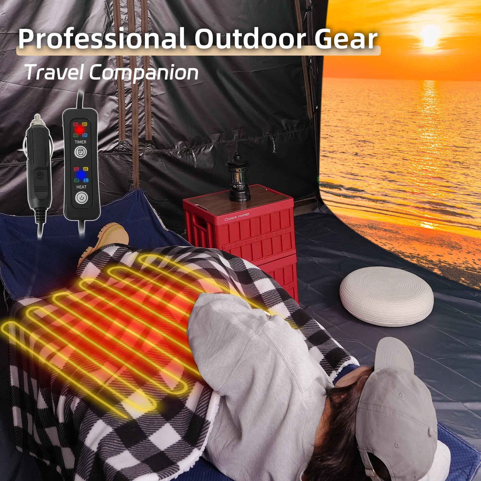 Electric Heated Car Blanket