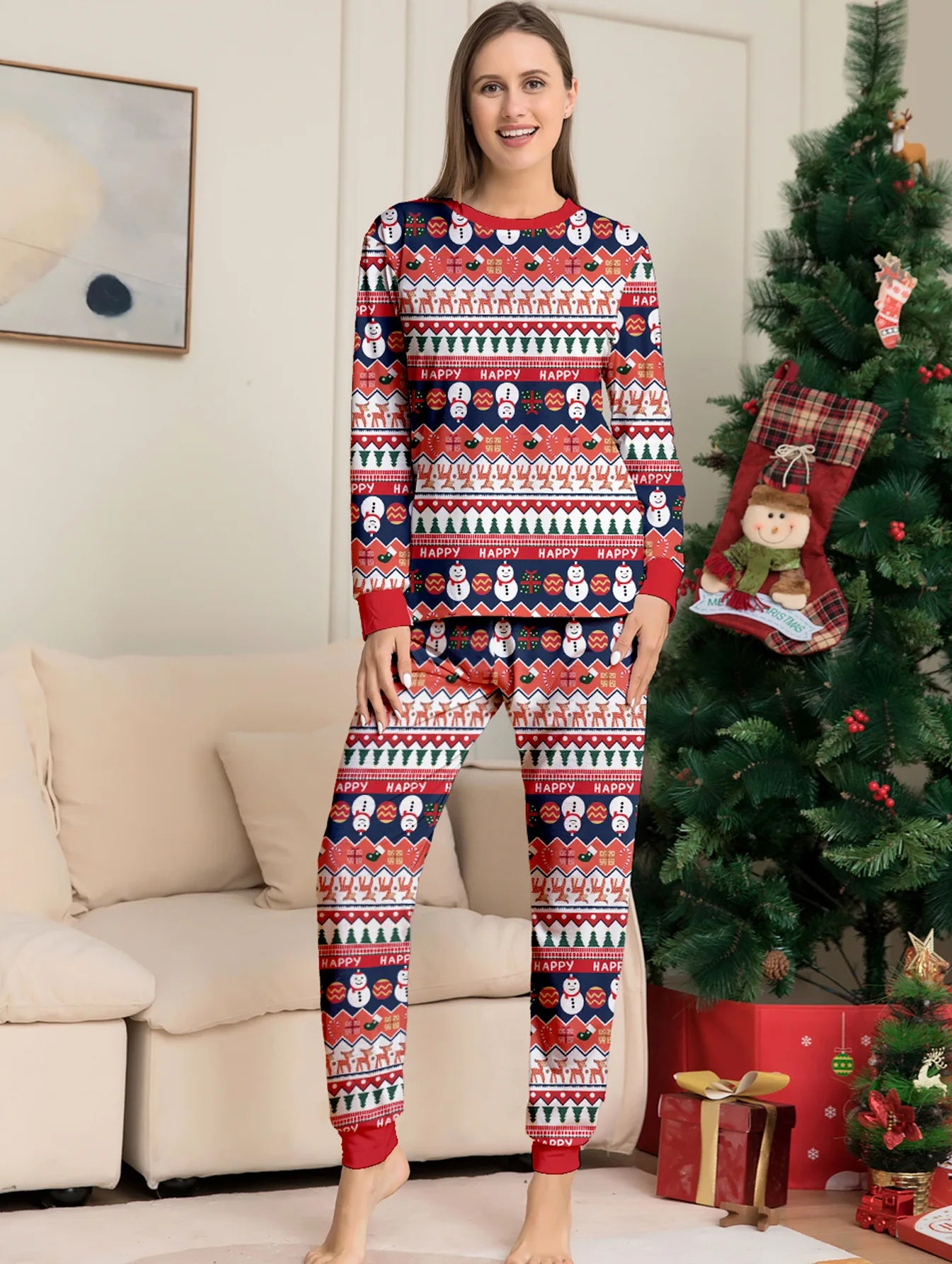 Christmas Matching Pajamas Set
