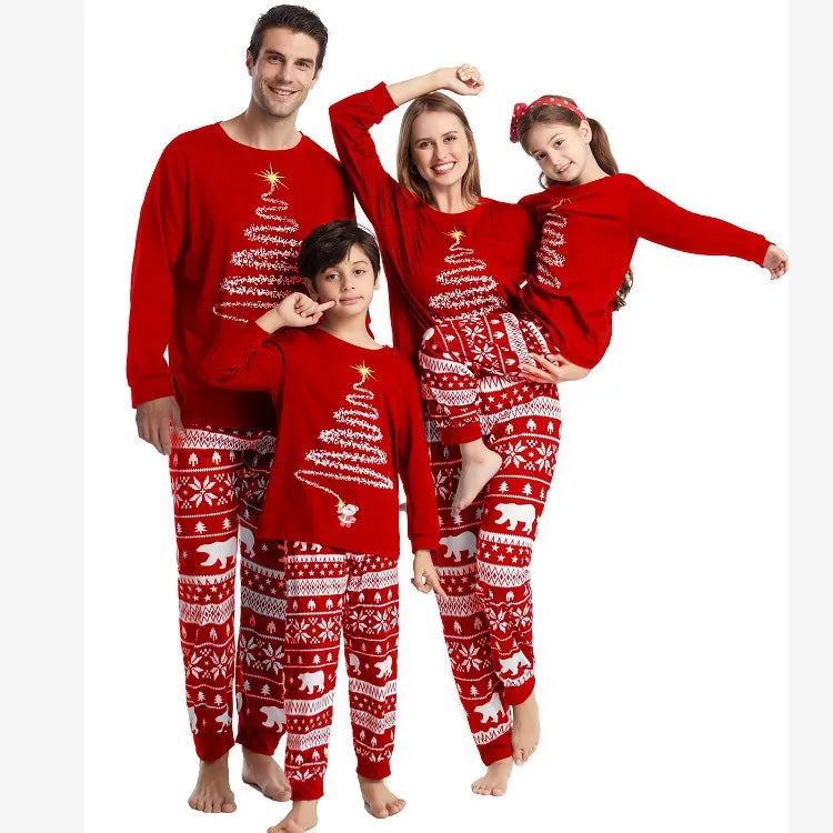 Family Matching Christmas Pajamas Set