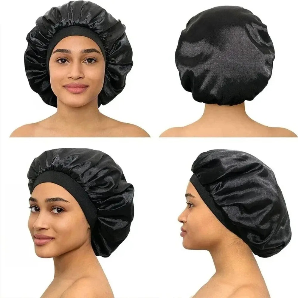 Heatless Curling Rod Set, Satin Overnight Hair Curlers Headband with Scrunchies, Clip & Sleep Cap