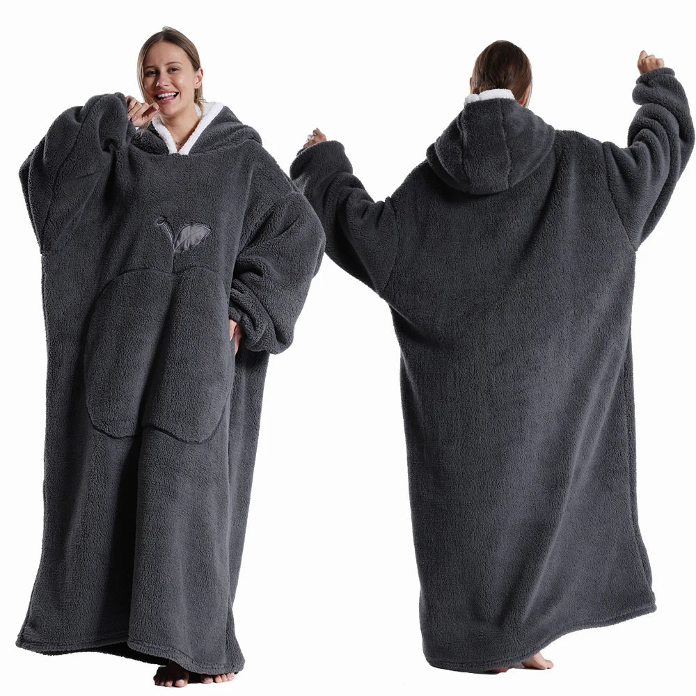 Extra Long Wearable Blankets