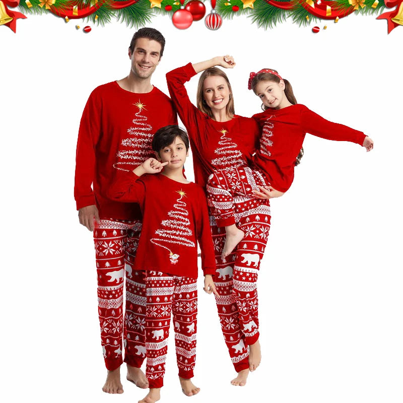 Family Matching Christmas Pajamas Set
