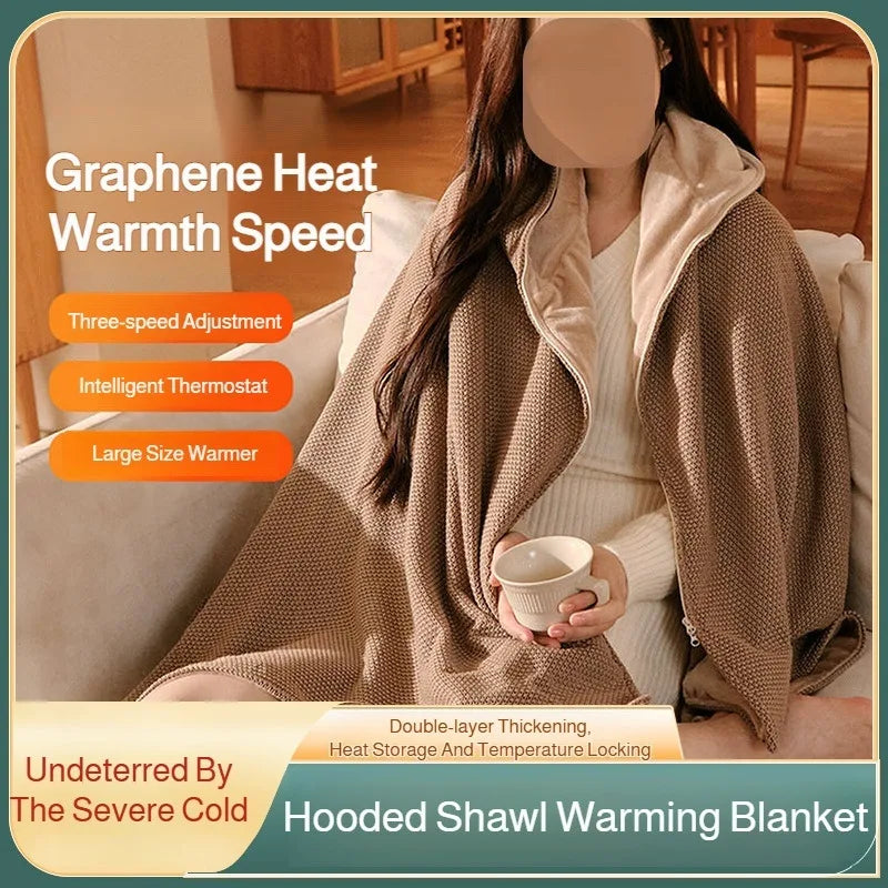 Electric Blanket Heated Shawl