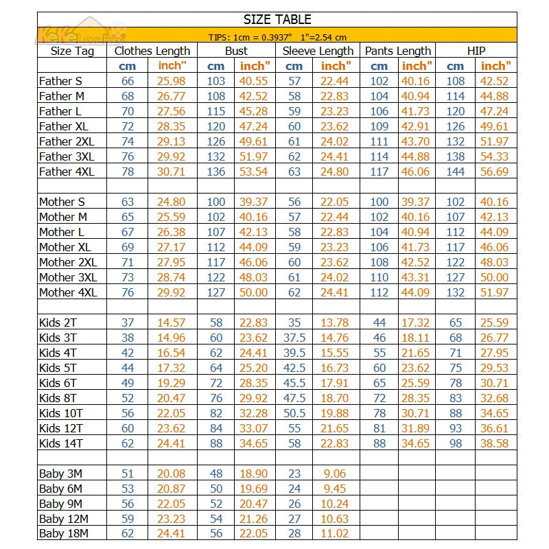 Family Matching Christmas Pajamas Set