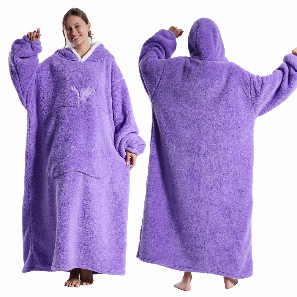 Extra Long Wearable Blankets