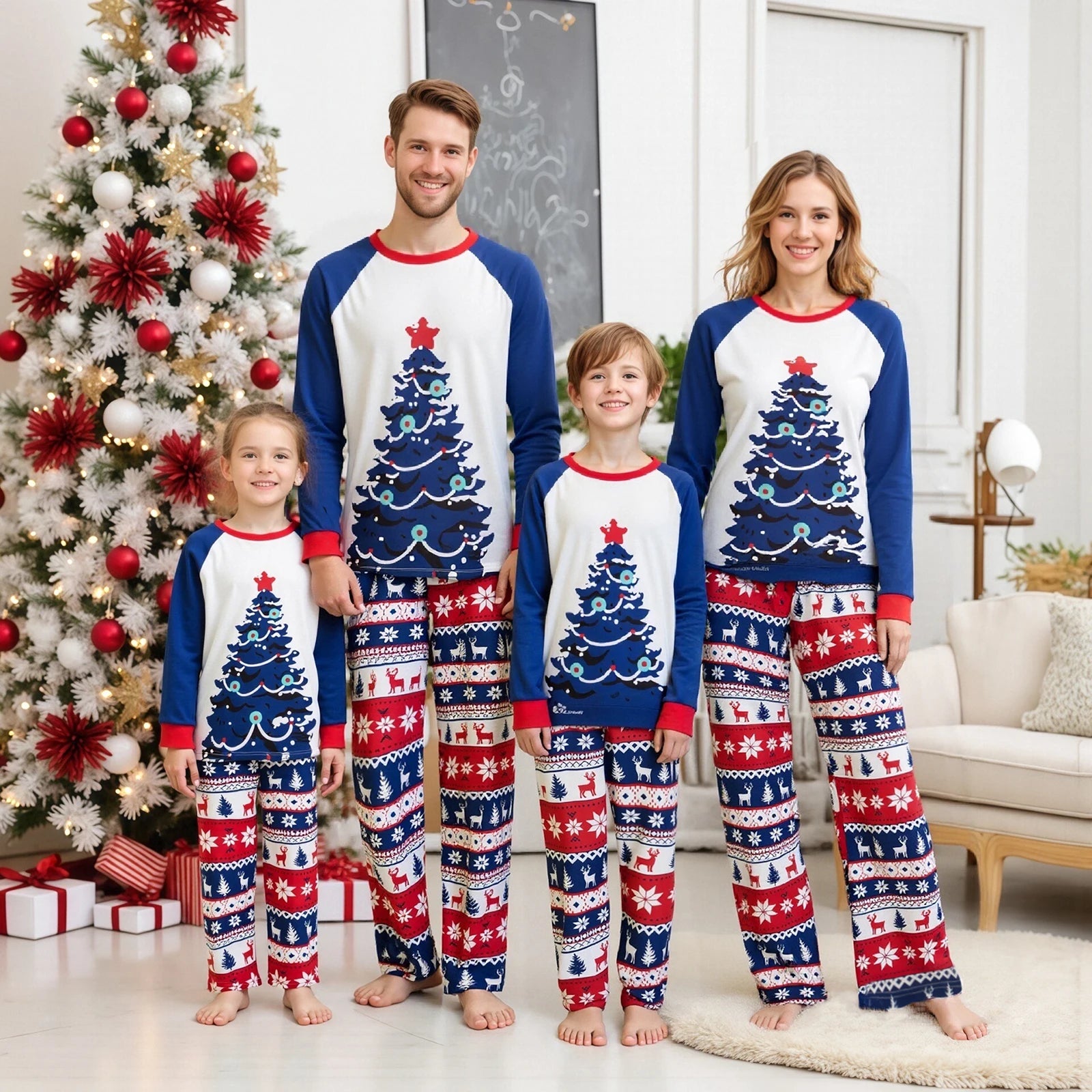 Family Christmas Pajamas Matching Sets