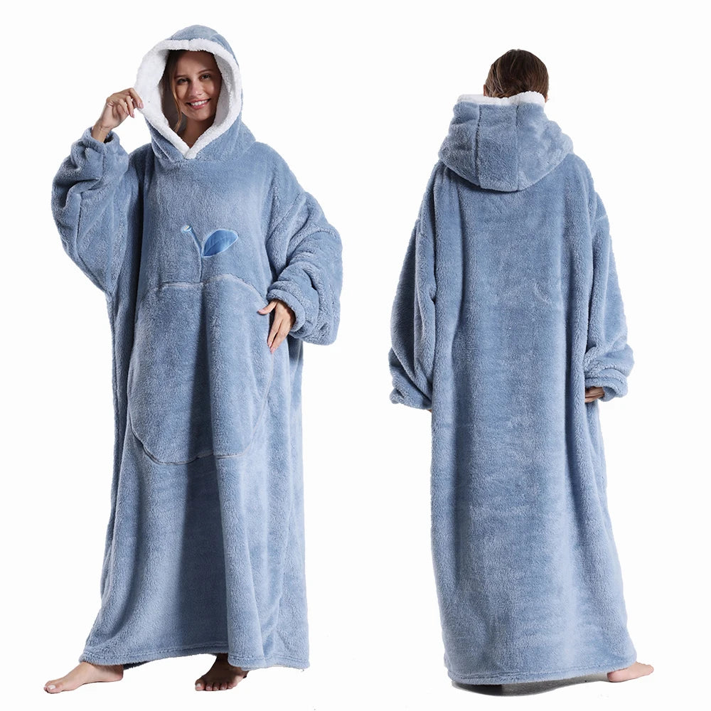 Extra Long Wearable Blankets
