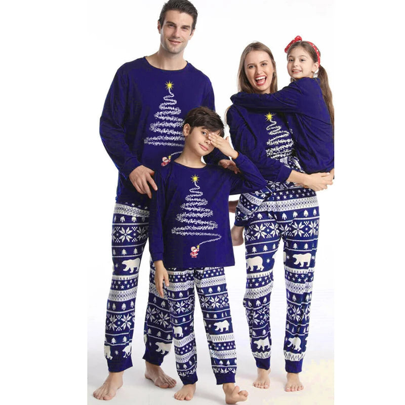 Family Matching Christmas Pajamas Set