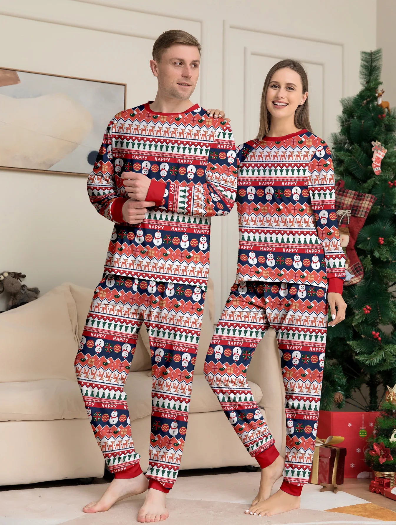Christmas Matching Pajamas Set
