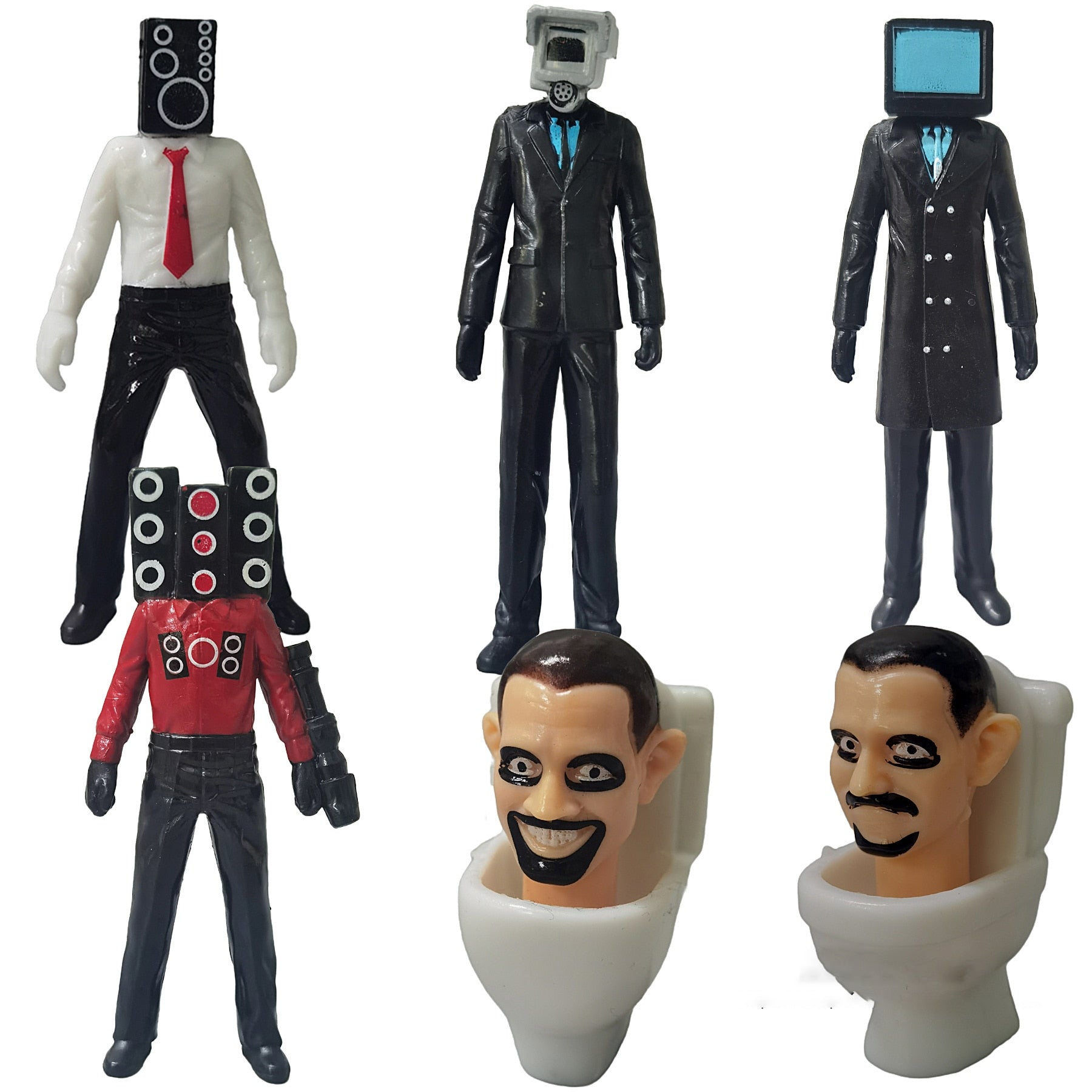 Skibidi Toilet Action Figure Set: A Fun and Quirky Gift for Kids of All Ages