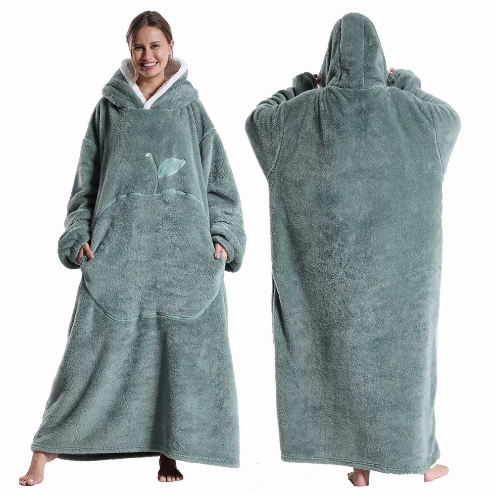 Extra Long Wearable Blankets