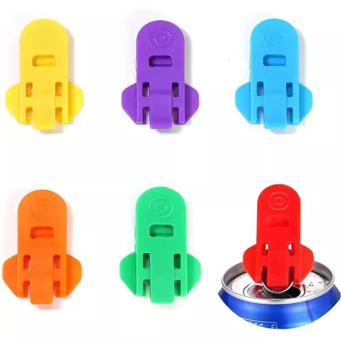 6-in-1 Colorful Can Opener & Sealer Set