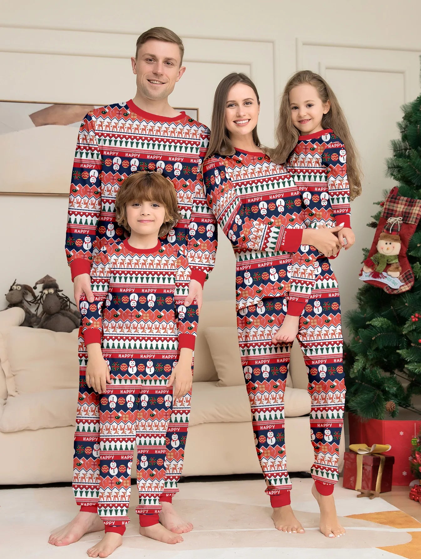 Christmas Matching Pajamas Set