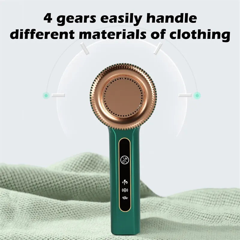 Four gear settings for different clothing materials