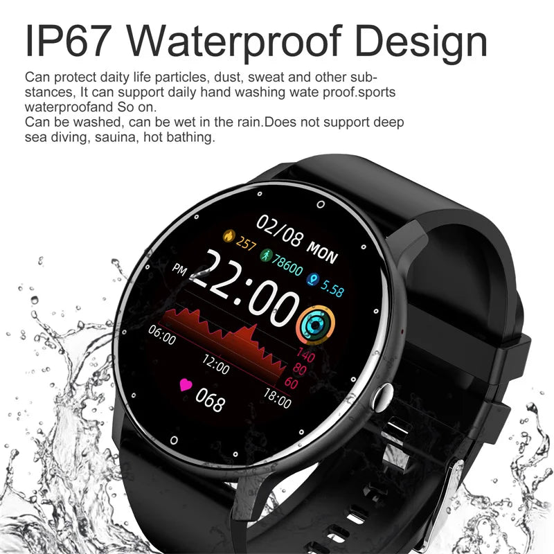 Unisex Waterproof Smart Watch