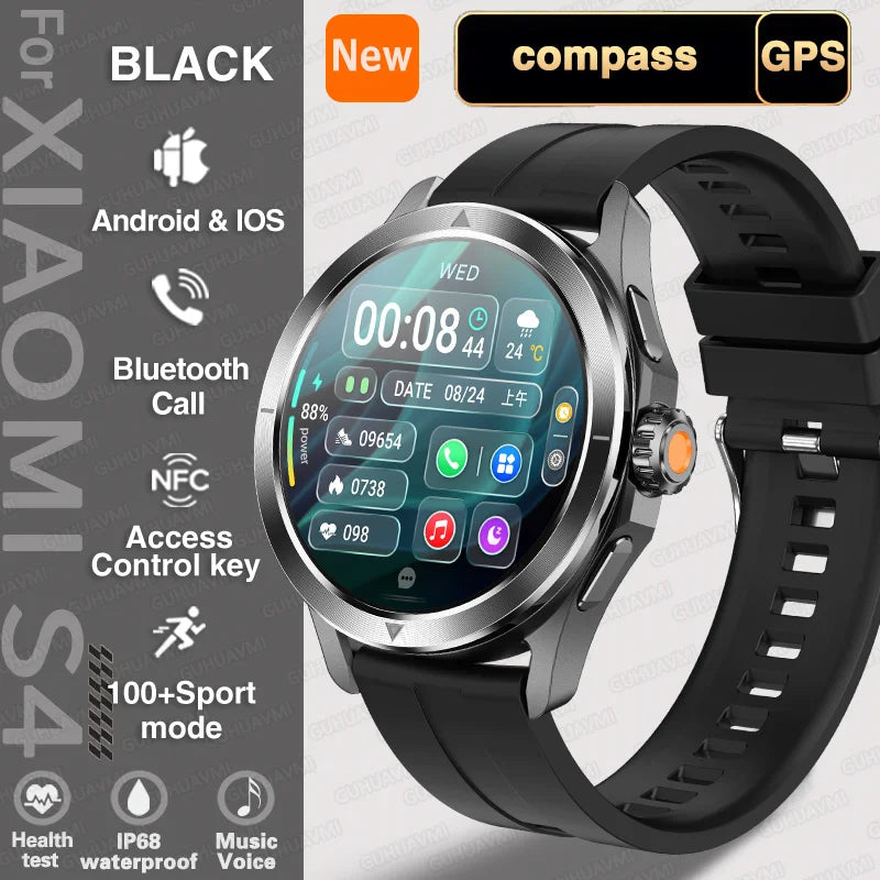 S4 Ultra Outdoor Sport Smart Watch for Men