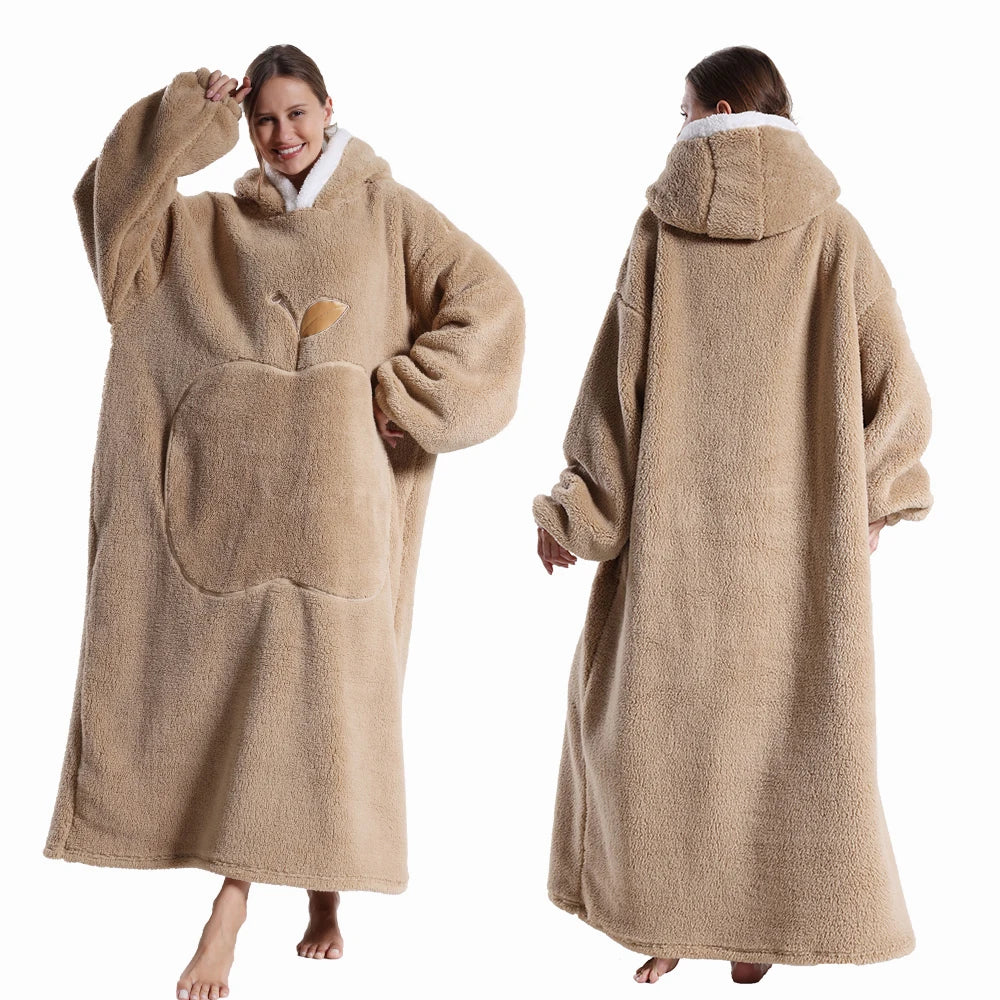 Extra Long Wearable Blankets