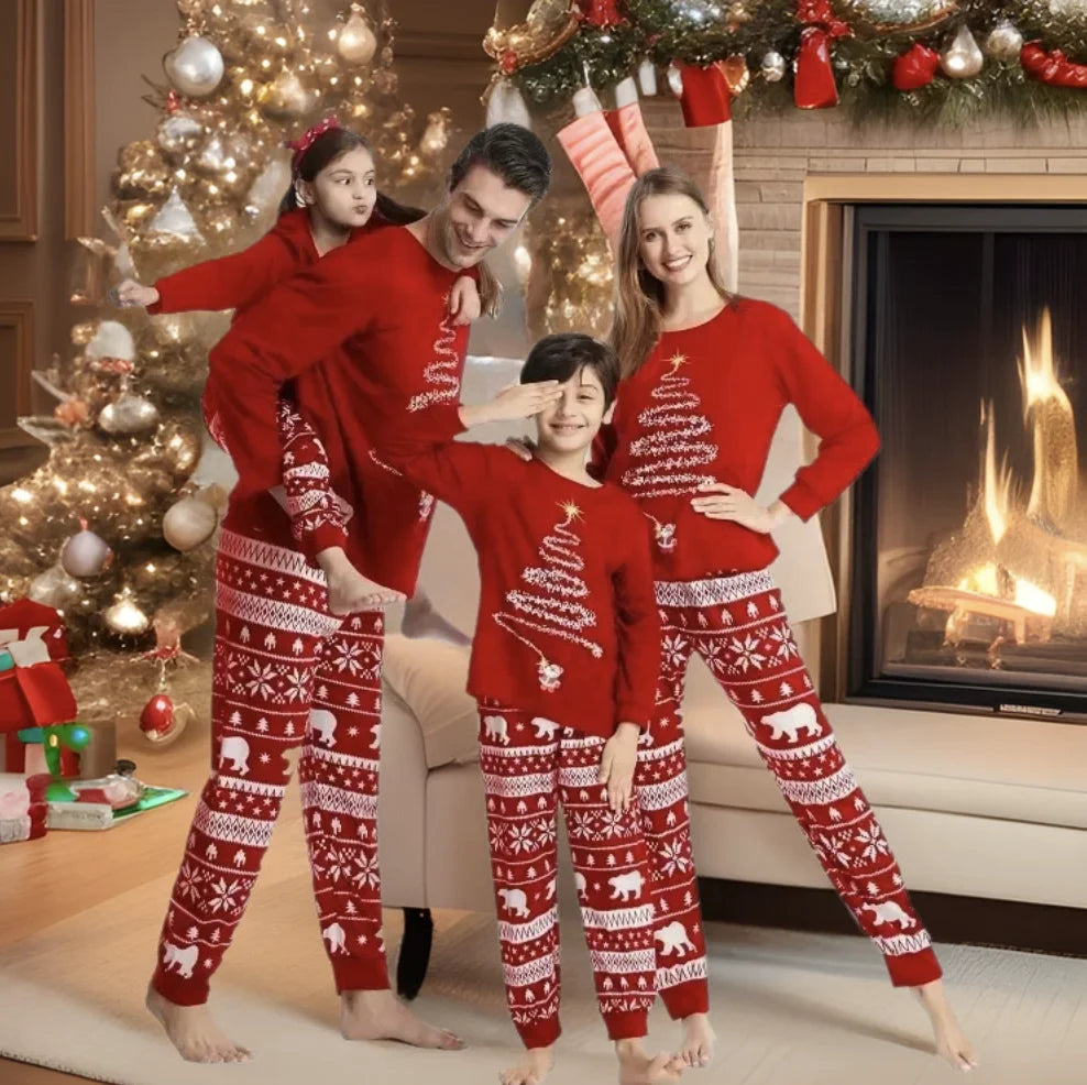 Christmas Family Matching Pajamas Set