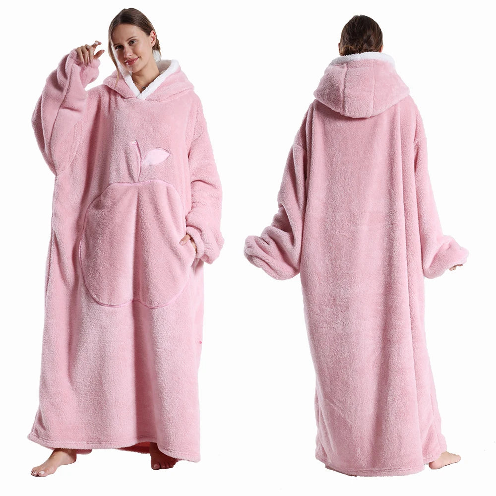 Extra Long Wearable Blankets