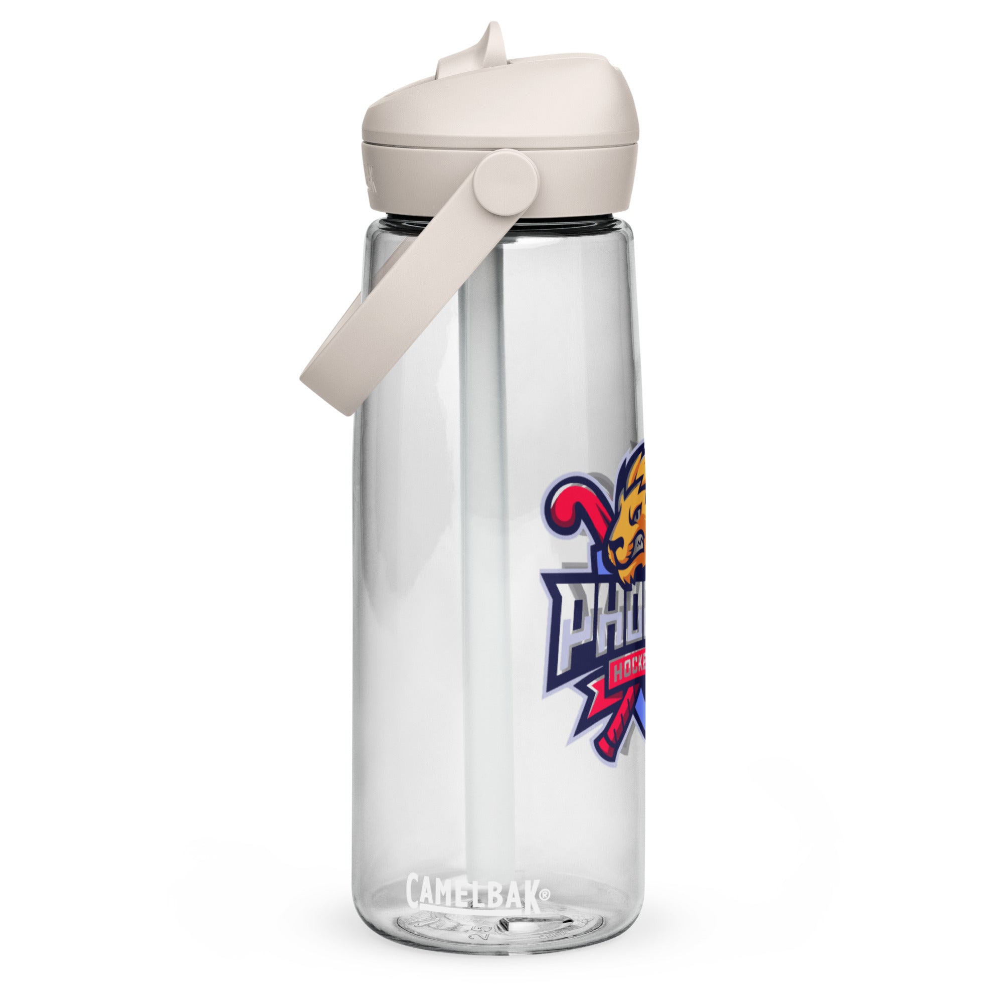 Phoenix Hockey Club Flip Straw Water Bottle